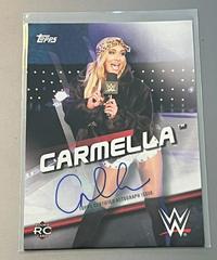 Carmella [Autograph] Wrestling Cards 2016 Topps WWE Divas Revolution Prices