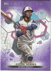 Ozzie Albies [Purple] #13 Baseball Cards 2022 Topps Inception Prices