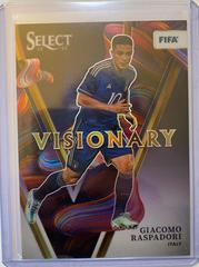 Giacomo Raspadori #20 Soccer Cards 2022 Panini Select FIFA Visionary Prices