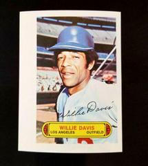 Willie Davis Baseball Cards 1973 Topps Pin Ups Prices