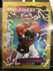 Peyton Manning [Gold Refractor] Football Cards 2015 Topps Finest 1995 Refractor Prices