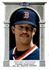 Pedro Martinez [Award Winner] Baseball Cards 2000 Fleer Prices
