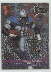 Barry Sanders Football Cards 1992 Wild Card Stat Smashers Prices