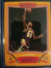 Magic Johnson [Orange] #104 Basketball Cards 2008 Bowman Prices
