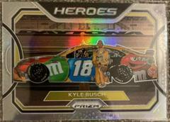 Kyle Busch [Prizm] #H13 Racing Cards 2021 Panini Prizm Heroes Prices