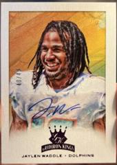 Jaylen Waddle [Signature Blue] #GK-26 Football Cards 2021 Panini Chronicles Gridiron Kings Prices