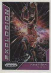 James Harden [Purple Prizm] Basketball Cards 2016 Panini Prizm Explosion Prices