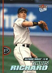 Chris Richard #261 Baseball Cards 2001 Ultra Prices