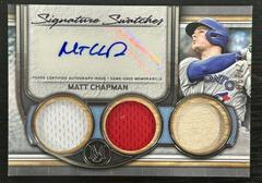 Matt Chapman #SWTRA-MC Baseball Cards 2023 Topps Museum Collection Signature Swatches Triple Relic Prices