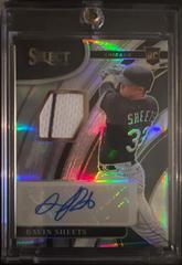 Gavin Sheets [Holo] #RJA-GS Baseball Cards 2022 Panini Select Rookie Jersey Autographs Prices