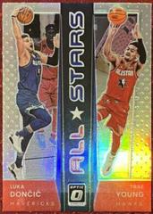 Luka Doncic, Trae Young [Holo] Basketball Cards 2021 Panini Donruss Optic All Stars Prices