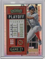 Xander Bogaerts [Playoff Ticket] #15 Baseball Cards 2020 Panini Contenders Prices