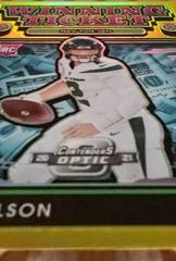Zach Wilson [Gold] #WT14 Football Cards 2021 Panini Contenders Optic Winning Ticket Prices