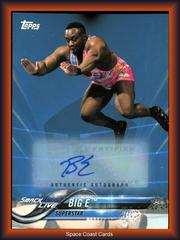 Big E [Blue Autograph] Wrestling Cards 2018 Topps WWE Prices