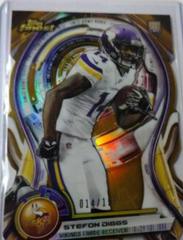 Stefon Diggs [Gold Refractor] #ARDC-SD Football Cards 2015 Topps Finest Atomic Rookie Die-Cut Prices