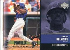 Vladimir Guerrero Baseball Cards 1999 Upper Deck Power Auxiliary Power Prices