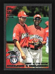 Derek Jeter, Elvis Andrus [Black] #US57 Baseball Cards 2010 Topps Update Prices