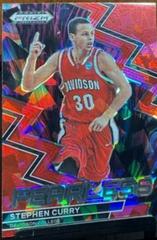 Stephen Curry [Red Ice] #17 Basketball Cards 2023 Panini Prizm Draft Picks Fearless Prices