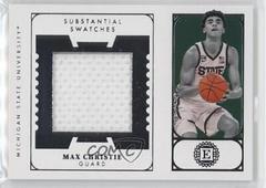 Max Christie Basketball Cards 2022 Panini Chronicles Draft Picks Encased Substantial Rookie Swatches Prices