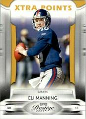 Eli Manning #63 Football Cards 2009 Playoff Prestige Prices