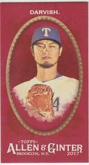 Yu Darvish [Mini Red] Baseball Cards 2017 Topps Allen & Ginter X Prices