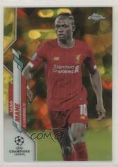 Sadio Mane [Yellow] #90 Soccer Cards 2019 Topps Chrome UEFA Champions League Sapphire Prices