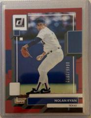 Nolan Ryan [Red] Baseball Cards 2022 Panini Donruss Prices
