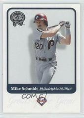 Mike Schmidt #85 Baseball Cards 2001 Fleer Greats Prices
