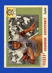 George Savitsky Football Cards 1955 Topps All American Prices