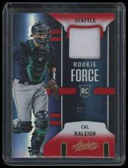 Cal Raleigh [Spectrum Red] #RF-CR Baseball Cards 2022 Panini Absolute Rookie Force Prices
