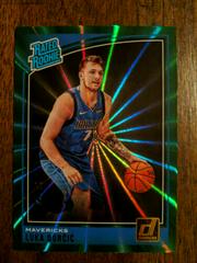 Luka Doncic [Green Laser] #177 Basketball Cards 2018 Panini Donruss Prices