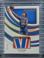 Tre Mann [Patch Autograph Gold] #109 Basketball Cards 2021 Panini Immaculate Collection Prices