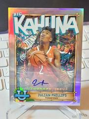 Julian Phillips [Autograph] #TBK-9 Basketball Cards 2022 Bowman Chrome University The Big Kahuna Prices