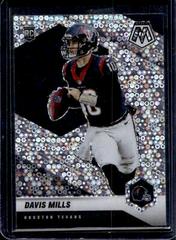 Davis Mills [No Huddle Silver] #322-V Football Cards 2021 Panini Mosaic Rookie Variations Prices