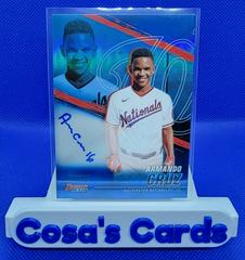 Armando Cruz [Blue Refractor] #B21-AC Baseball Cards 2021 Bowman’s Best of 2021 Autographs Prices