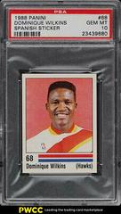 Dominique Wilkins #68 Basketball Cards 1988 Panini Spanish Sticker Prices