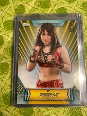 Io Shirai [Gold] #37 Wrestling Cards 2019 Topps WWE Women's Division Prices