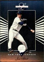Jim Abbott #53 Baseball Cards 1994 Leaf Limited Prices