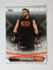 Kevin Owens Wrestling Cards 2019 Topps WWE RAW Prices