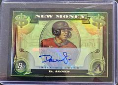 Druw Jones [Autograph] #NM-9 Baseball Cards 2023 Bowman Platinum New Money Prices