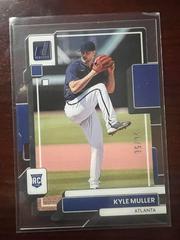 Kyle Muller [Blue] #1 Baseball Cards 2022 Panini Chronicles Clearly Donruss Prices