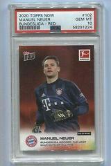 Manuel Neuer [Red] Soccer Cards 2020 Topps Now Bundesliga Prices
