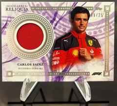 Carlos Sainz [Purple] Racing Cards 2023 Topps Eccellenza Formula 1 Reliquia Prices