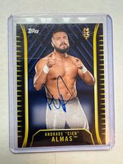 Andrade 'Cien' Almas [Blue] #A-AA Wrestling Cards 2018 Topps WWE NXT Autographs Prices