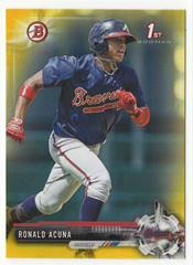 Ronald Acuna [Gold] #BP127 Baseball Cards 2017 Bowman Prospects Prices