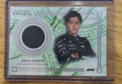 Zhou Guanyu [Green] Racing Cards 2023 Topps Eccellenza Formula 1 Reliquia Prices