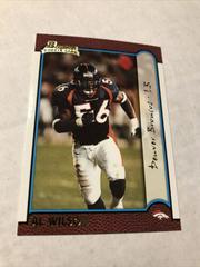 Al Wilson [Gold] Football Cards 1999 Bowman Prices