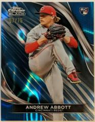 Andrew Abbott [Blue Refractor] #11 Baseball Cards 2024 Topps Chrome Black Prices