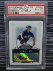 Clayton Kershaw [Autograph] #BSPCK Baseball Cards 2006 Bowman Sterling Prospect Prices