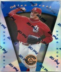 Alan Benes [Mirror Blue] Baseball Cards 1997 Pinnacle Certified Prices